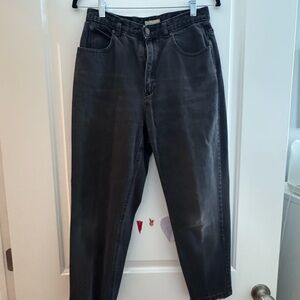 90s Liz Claiborne Distressed Classic Black Women's Jeans Size 29